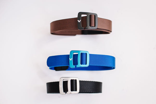 KIDS BROWN BELT + PINK BUCKLE