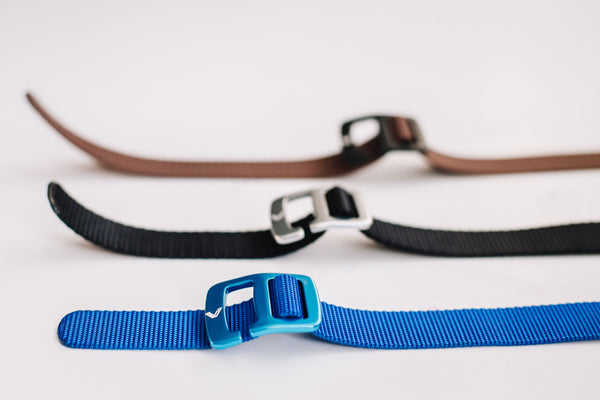 KIDS BLACK BELT + SHINY BLUE BUCKLE