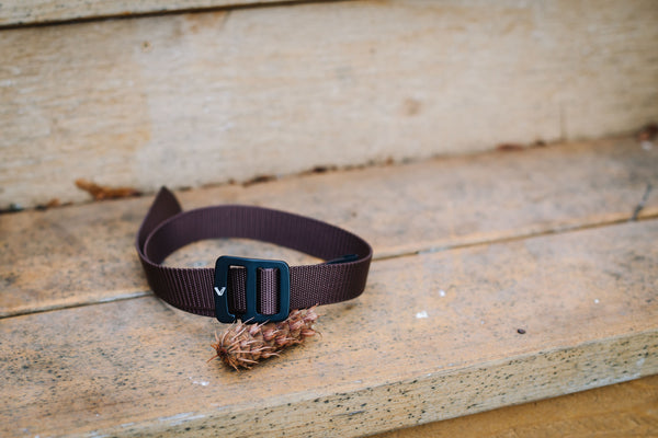 KIDS BROWN BELT + PINK BUCKLE