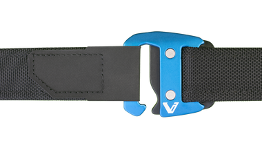 Black Belt + Electric Blue Buckle