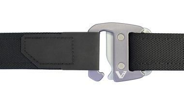 Black Belt + Lavender Buckle