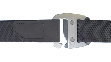 Black Belt + Silver Slate Buckle