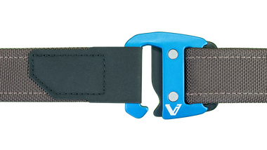 Brown Belt + Electric Blue Buckle