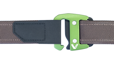 Brown Belt + Lime Buckle