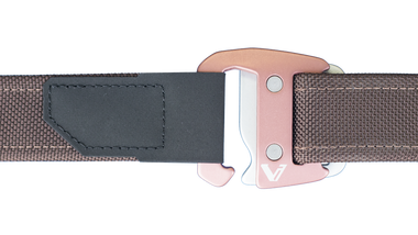 Brown Belt + Rose Buckle