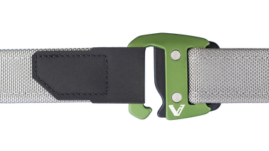 Gray Belt + Lime Buckle