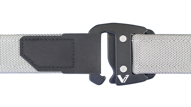 Gray Belt + Midnight Buckle