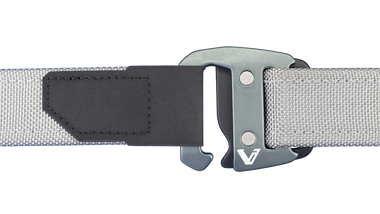 Gray Belt + Slate Buckle