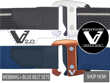 Webbing Belt and Blue Belt